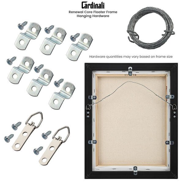 Cardinali Floater Frame Hardware